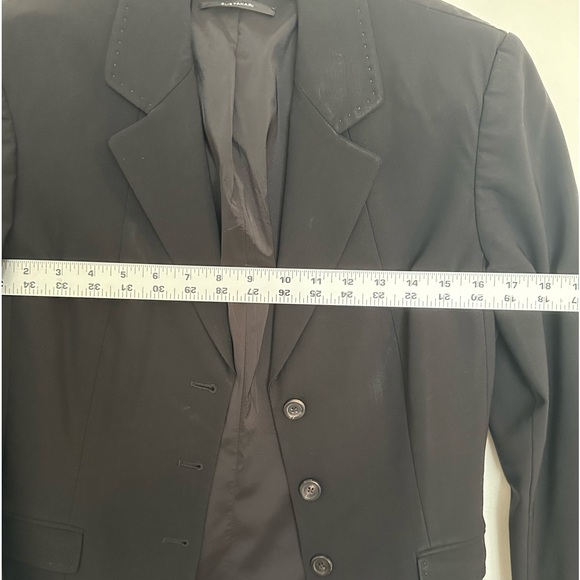 Elie Tahari Black Blazer - size 2 - Picture 4 of 5